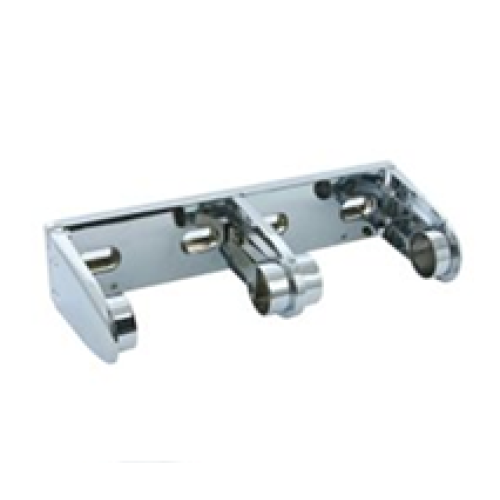 Double Roll Toilet Paper Holder Chrome