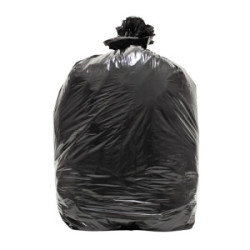 Black Super Strength Trash Bags 23 X 17 X 46 Super Tough 3 40-45 Gallon 100/CASE