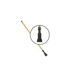 Mop Stick 60” Clamp Style Heavy Duty Fiberglass