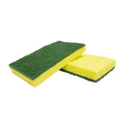 Scour/Sponge 3 1 /4” x 6 1 /4” 10/Pk