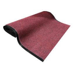 Ribbed In/Out Carpet Runner Red 36”W