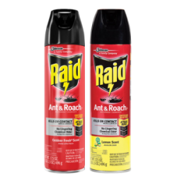 Raid Ant & Roach Spray 17.5 Oz. Lemon 12/case