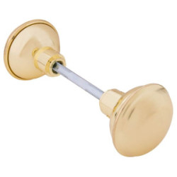 Door Knob Brass Plated