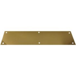 Brass Kick Plate 34” x 8”