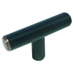Cabinet Knob T-Bar 2” Oil Rubbed Bronze