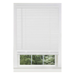 Cordless Mini Blind White Vinyl 32” x 72”
