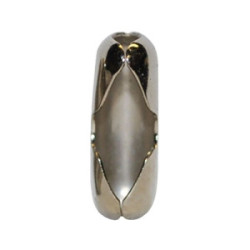 Ball Chain Connector #6 Nickel Plated