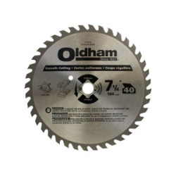 Circular Blade Trim & Finish 40T 7 1 /4” Carbide Tipped
