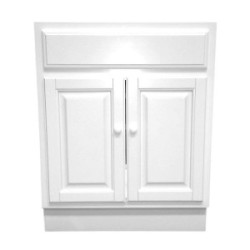 Vanity Base  White Plywood 19” x 17”