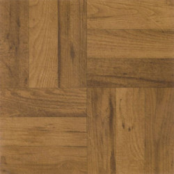 Self Stick Tile 45/Cs Walnut  Parquet Squares  #225