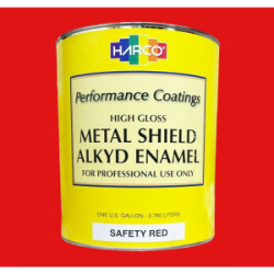 Alkyd Oil Base Paint Safety Red  1 Gal