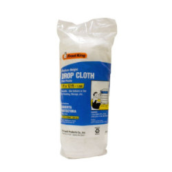 Plastic Drop Cloth  9’ X 12’ 1 Mil  Disposable
