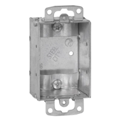 Switch Box 2 x 3 w/BX Clamps 2” Deep