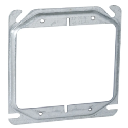 4” 2 Gang Adapter Cover 1/4” Raised