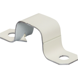 Wire Mold Channel Support Strap Ivory