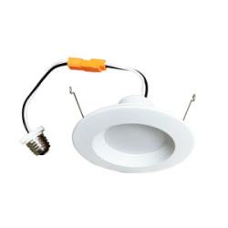 LED Retrofit Module 15W 5”-6” Baffled White Round Trim