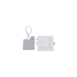 LED Ultra Slim Direct Wire Downlight 4” Square 9W