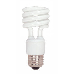 Compact Fluorescent Bulb SL Spiral 13W = 60W 27K 12/CS