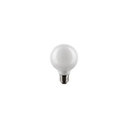 LED Globe Light Bulb G25 Medium Base White 27K Dimmable 4.5W = 40W