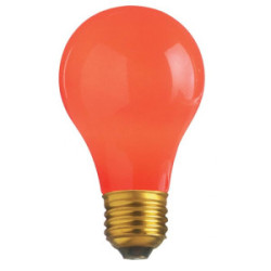 Light Bulb Red 25W