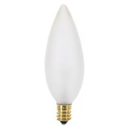 Torpedo Clear Candelabra Base Bulb 40W