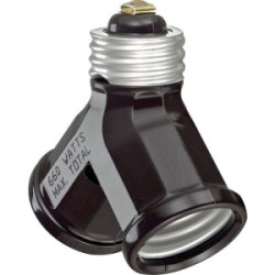 Lampholder Single To Twin