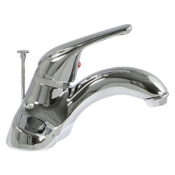 Classic Single Lever Chrome Lavatory Faucet