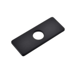 DuBeta Deck Plate for Bathroom Faucet Matte Black