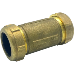 Dresser Coupling  Brass Long 2”