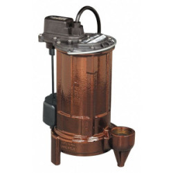Sump Pump Cast  Iron 1/2 H.P